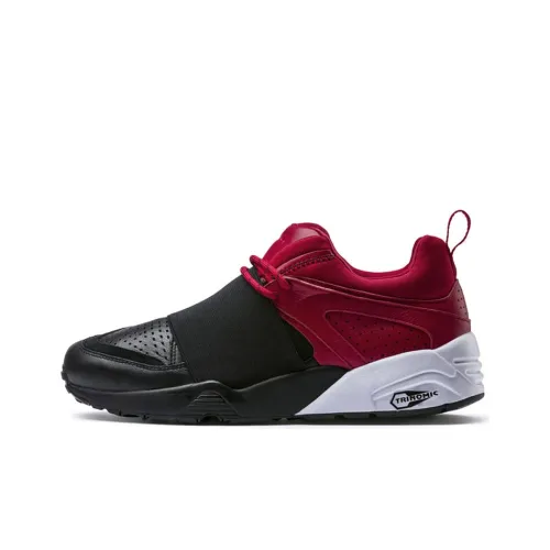PUMA Blaze Of Glory Ремень Colo Амортизация Износостойкий MID Топ Повседневная обувь Мужская Черный Красный Белый