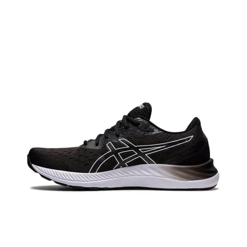 Asics Гель Excite 8 Low Топ Беговые кроссовки Мужской Черный белый