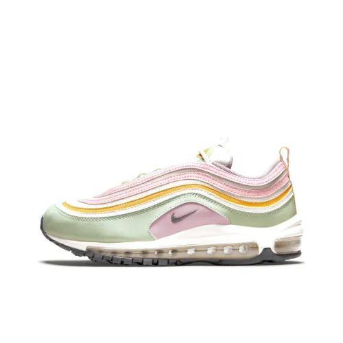 Nike Air Max 97 Low Топ Повседневные Беговые Кроссовки Женские Мягкий Розовый