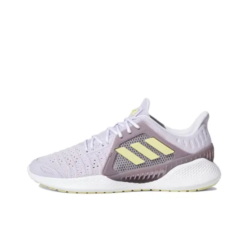 Adidas Climacool Vent Устойчивый к истиранию Дышащий Отскок Низкие Беговые кроссовки Женские Фиолетовые