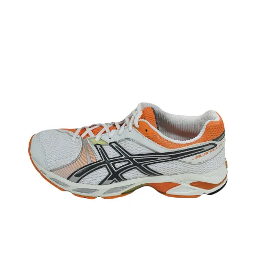 Asics Гель DS Trainer 13 Устойчивый к истиранию Дышащий Низкий Топ Беговые кроссовки Женские Белый Черный Оранжевый