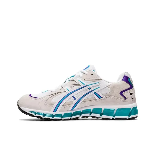 Asics Gel KAYANO 5 360 Low Топ Беговые кроссовки Мужские Серый Синий