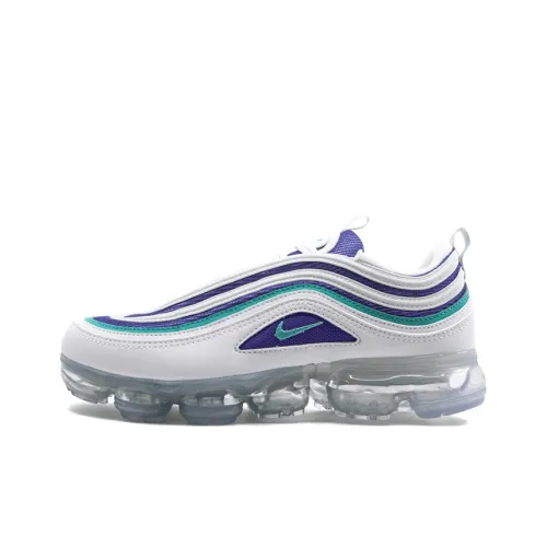 nike Vapormax 97 Low Топ Повседневные Беговые Кроссовки Женские Белый Синий Фиолетовый