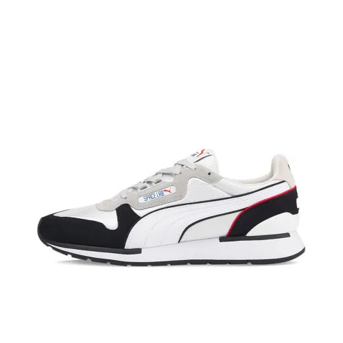 PUMA Space Lab Low Топ Casual Унисекс Серый Черный Красный