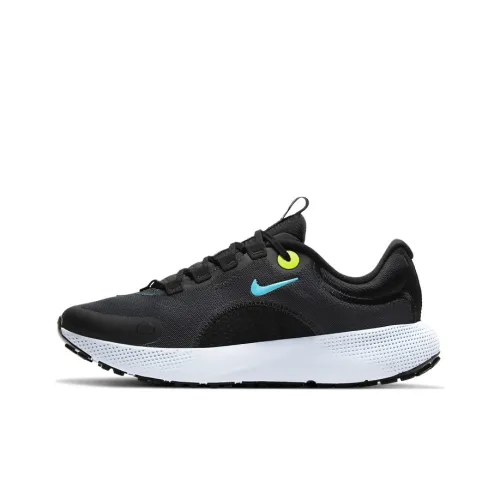 Nike React Escape Run Амортизация Противоскользящий Устойчивый к истиранию Низкий Топ Марафон Беговые кроссовки Женские