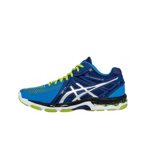 Asics Gel Netburner Ballistic MT Low Топ Беговые кроссовки Мужские Синие Белые