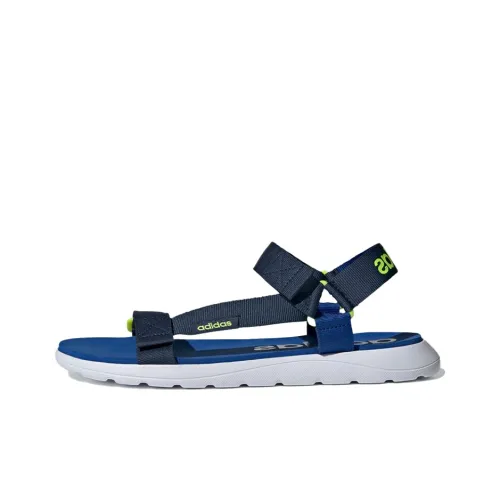 Adidas Neo Comfort Sandals Beach Sandals Unisex Blue Adidas Neo Comfort Sandals Пляжные сандалии Унисекс Синий