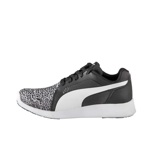 PUMA Shock Absorbers Устойчивые к истиранию противоскользящие низкие беговые кроссовки для женщин черные