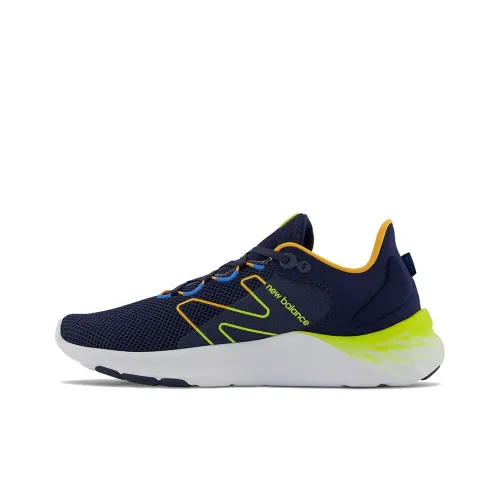 New Balance NB Свежий Foam Roav V2 Roav V2 Low Топ Беговые кроссовки Мужской Морской синий