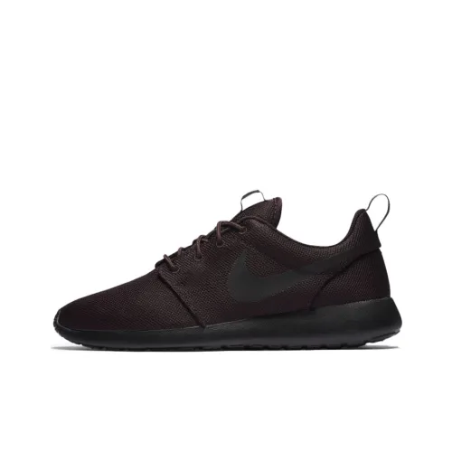 Nike Roshe One Амортизация Противоскользящий Устойчивый к истиранию Дышащий Легкий Низкий Топ Беговые кроссовки Мужские