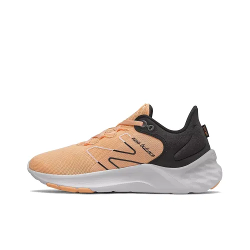 New Balance NB Свежий Foam Roav V2 Roav V2 Low Топ Беговые кроссовки Женские Оранжевый Черный
