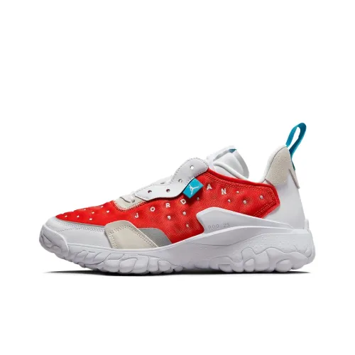 Джордан Delta 2 'Чилийский красный' Низкий топ Повседневная обувь Мужская Белый Красный