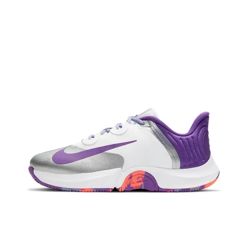 Nike Air Zoom GP Амортизация Противоскользящие Устойчивые к истиранию Низкий Топ Кроссовки для тенниса Женские