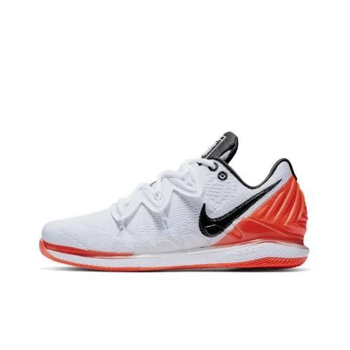 Nike Vapor X 'Kyrie 5' Irving 5 Амортизаторы Slip-resistant Низкий топ Баскетбольные кроссовки Unisex Белый Красный