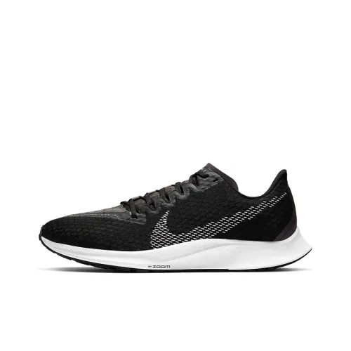 Nike Shock Absorbers Slip-Resistant Abrasion-Resistant Breathable Low-Top Running Shoes Men's Black White Gray Найк Шок Абсорберз Анти-Слип Анти-Абразивный Дышащий Низкий Топ Беговые Кроссовки Мужские Черный Белый Серый