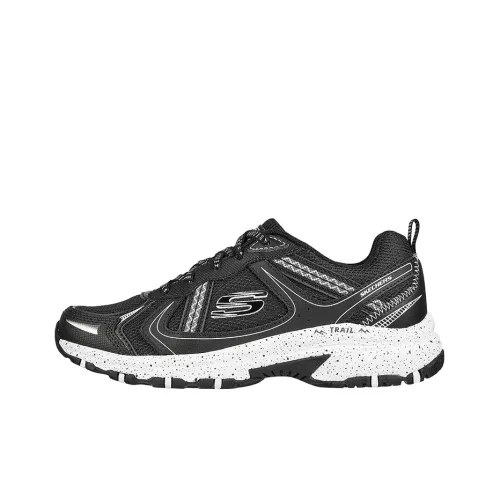 Skechers Hillcrest Безбрежное Приключение Низкие Кроссовки для Бега Женские Черный Белый