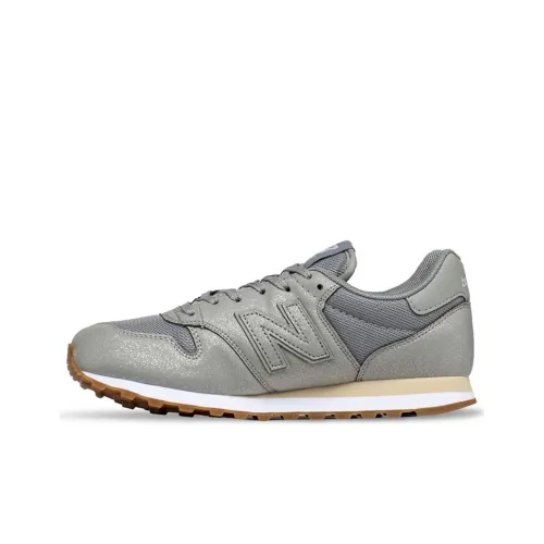 New Balance NB 500 Low Топ Беговые кроссовки Мужской Серебристо-серый