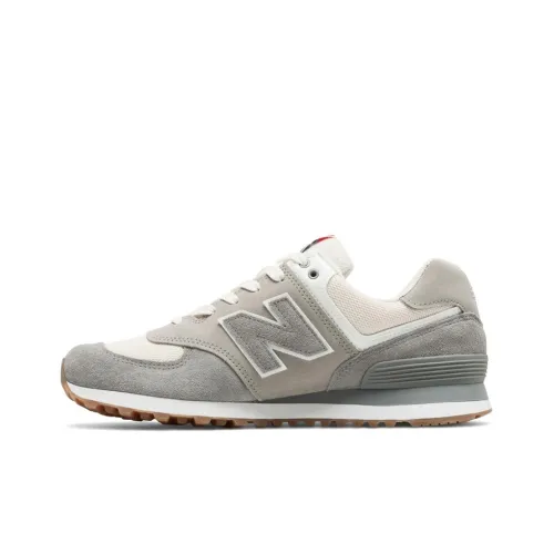 New Balance NB 574 Ретро Низкий Топ Беговые Кроссовки Унисекс Серый