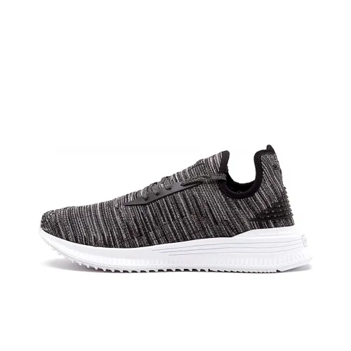 PUMA AVID EVOKNIT Аbrasion Resistant Shock Absorbers Низкий Топ Беговые кроссовки Мужской Черный