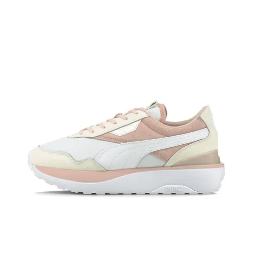 PUMA Cruise Rider Low Топ Повседневная обувь Женская Белая Розовая