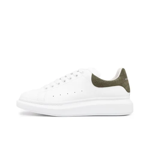 Alexander McQueen Oversized Sneaker Low Топ Стильные Скейтбординги Мужской Белый