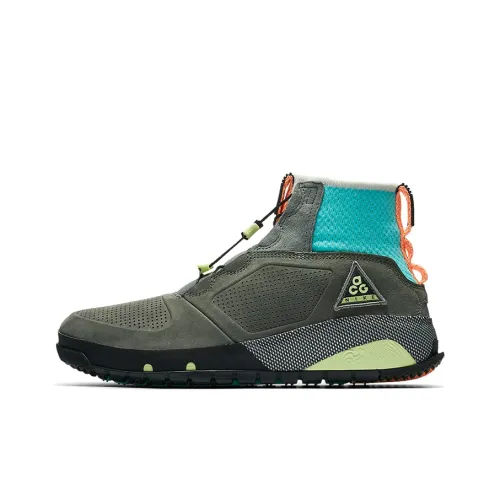 Nike ACG Ruckel Ridge High Топ Уличная обувь Унисекс Черный Зеленый