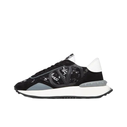 Valentino Lacerunner Low Топ Повседневная обувь Женская Черная