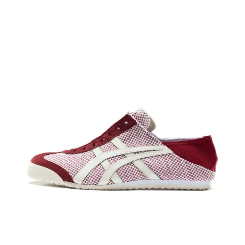 Onitsuka Tiger MEXICO 66 Paraty Low Топ Повседневная обувь Унисекс Красный Белый