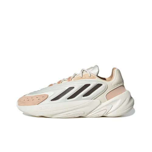 Adidas Originals Ozelia Shock Absorbers Slip-resistant Abrasion-resistant Low Top Footwear Women's Pink White Adidas Originals Ozelia Shock Absorbers Slip-resistant Abrasion-resistant Низкие Кроссовки Женские Розовые Белые