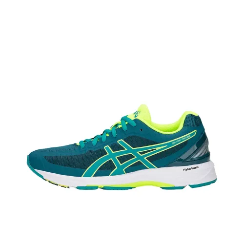 Asics Gel DS Trainer 23 Low Топ Беговые кроссовки Женские Зеленый Желтый