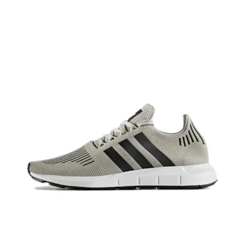 Adidas Originals Swift Run Slip-resistant Abrasion-resistant Low-top Беговые кроссовки Унисекс Серый
