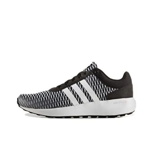 Adidas Cloudfoam Шокабойеры Противоскользящие Устойчивые к истиранию Дышащие Низкие Беговые кроссовки