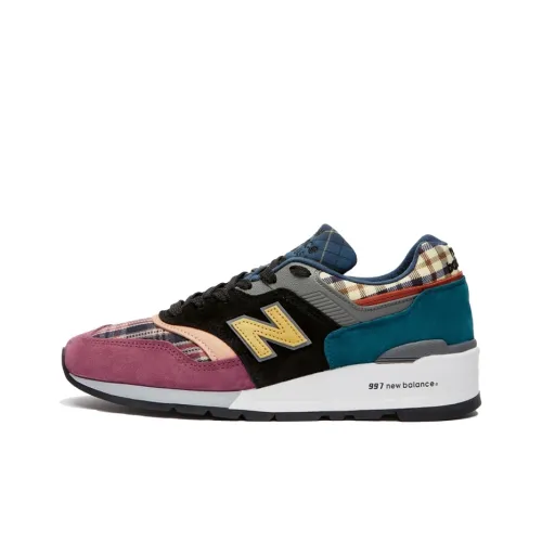 New Balance NB 997 Low Топ Марафон Беговые кроссовки Мужской Красный зеленый