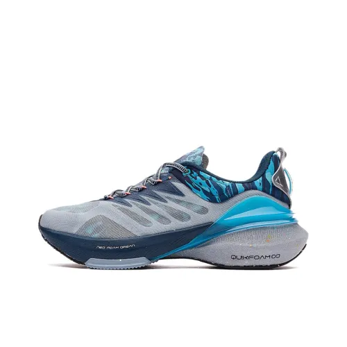 361° Амортизирующие беговые кроссовки Resistant Low Top для бега Мужские Синие