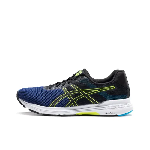 Asics Gel Phoenix 9 Устойчивый к истиранию Низкий Топ Беговые кроссовки Мужские Синий Черный