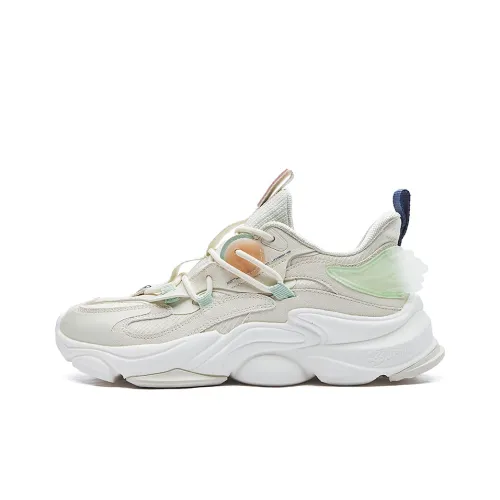 Erke Устойчивый к истиранию Низкий Топ Спортивная Повседневная Обувь Женская Светлый Прохладный Зеленый