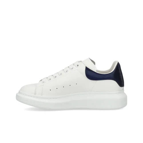 Alexander McQueen Низкий Топ Стильный Скейтбординг Мужской Белый Синий