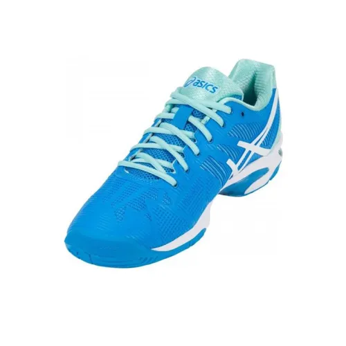 ASICS Гель SOLUTION SPEED 3 противоскользящий устойчивый к истиранию дышащий низкий топ беговые кроссовки женские синий