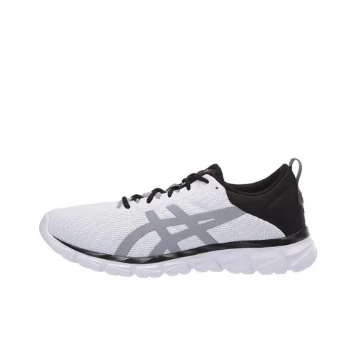 Asics Quantum Lyte Abrasion Resistant Низкий Топ Беговые кроссовки Мужские Белые