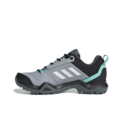 adidas Terrex AX3 GTX Поход Дышащий MID Топ Уличная обувь Женские Синий Черный