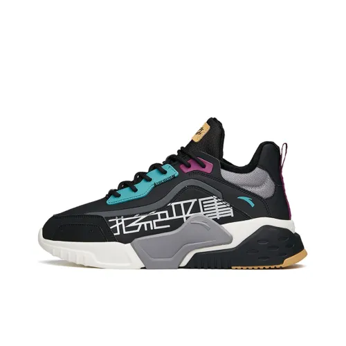 ANTA Термический Легкий Устойчивый к Износу Низ Резистентный Низ Низкий Топ Повседневный Мужской Черный Серый Синий