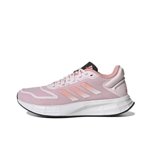 Adidas Duramo 10 Устойчивые к истиранию Низкие Беговые кроссовки Женские Розовые