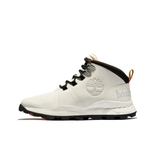 Timberland Brooklyn Collection Амортизаторы Slip-resistant Abrasion-resistant MID Топ Уличная обувь Белый