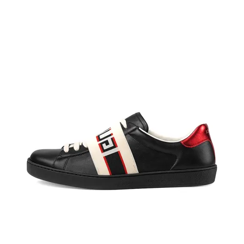 GUCCI Ace Стильные Скейтбординги Мужской Черный