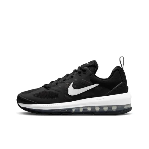 Nike Air Max Genome Low Топ Повседневные Беговые Кроссовки Мужские Черно-Белые