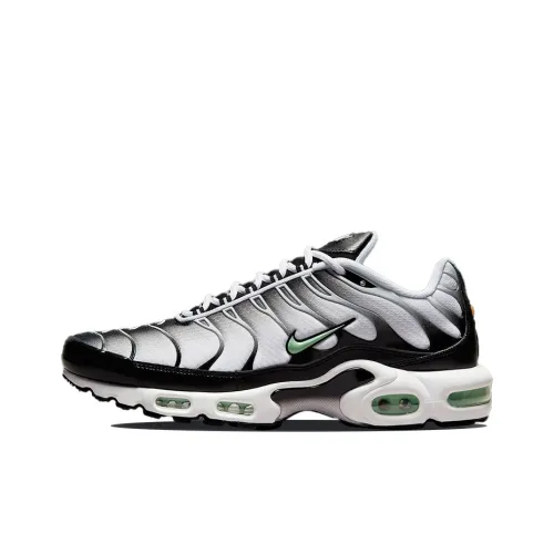 Nike Air Max Plus Low Топ Беговые кроссовки Мужской Черный Белый Градиент