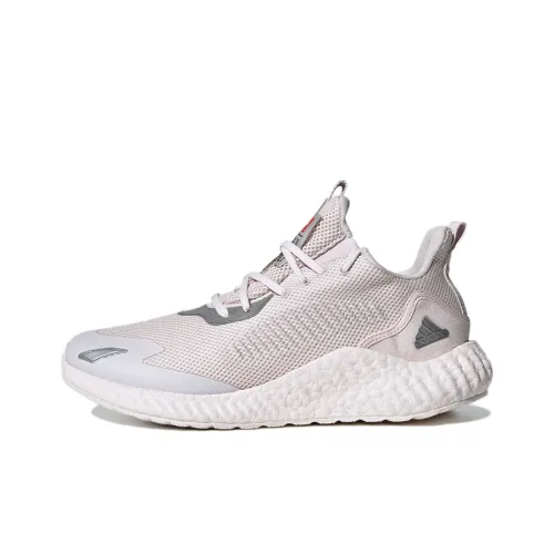 adidas Alphaboost Дышащий и Износостойкий Низкий Топ Повседневные Беговые Кроссовки Женские Розовые