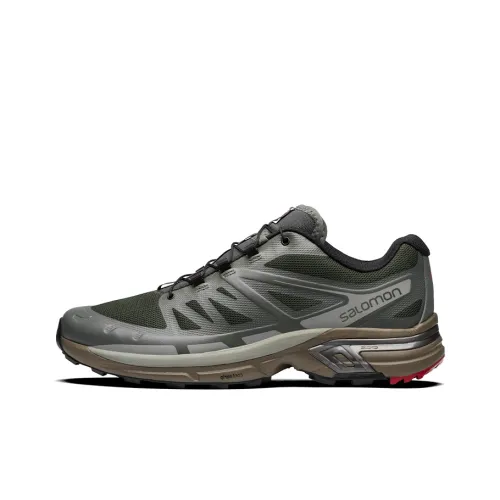 SALOMON XT Wings 2 Low Top Trail Беговые кроссовки Мужской Циан Деним