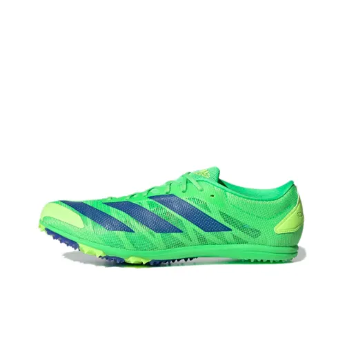 Adidas Adizero Slip-resistant Abrasion-resistant Breathable Low-Top Marathon Running Shoes Unisex Green Adidas Adizero противоскользящий устойчивый к истиранию дышащий низкий топ для бега на марафон унисекс зеленый