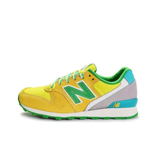New Balance NB 996 Series Низкие Беговые Кроссовки Женские Желто-Зеленые